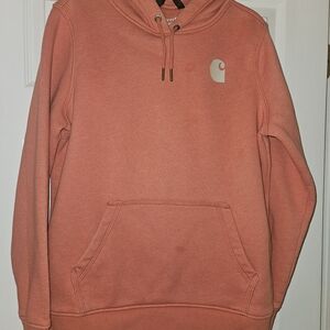 Carhartt Men's Orange Hoodie